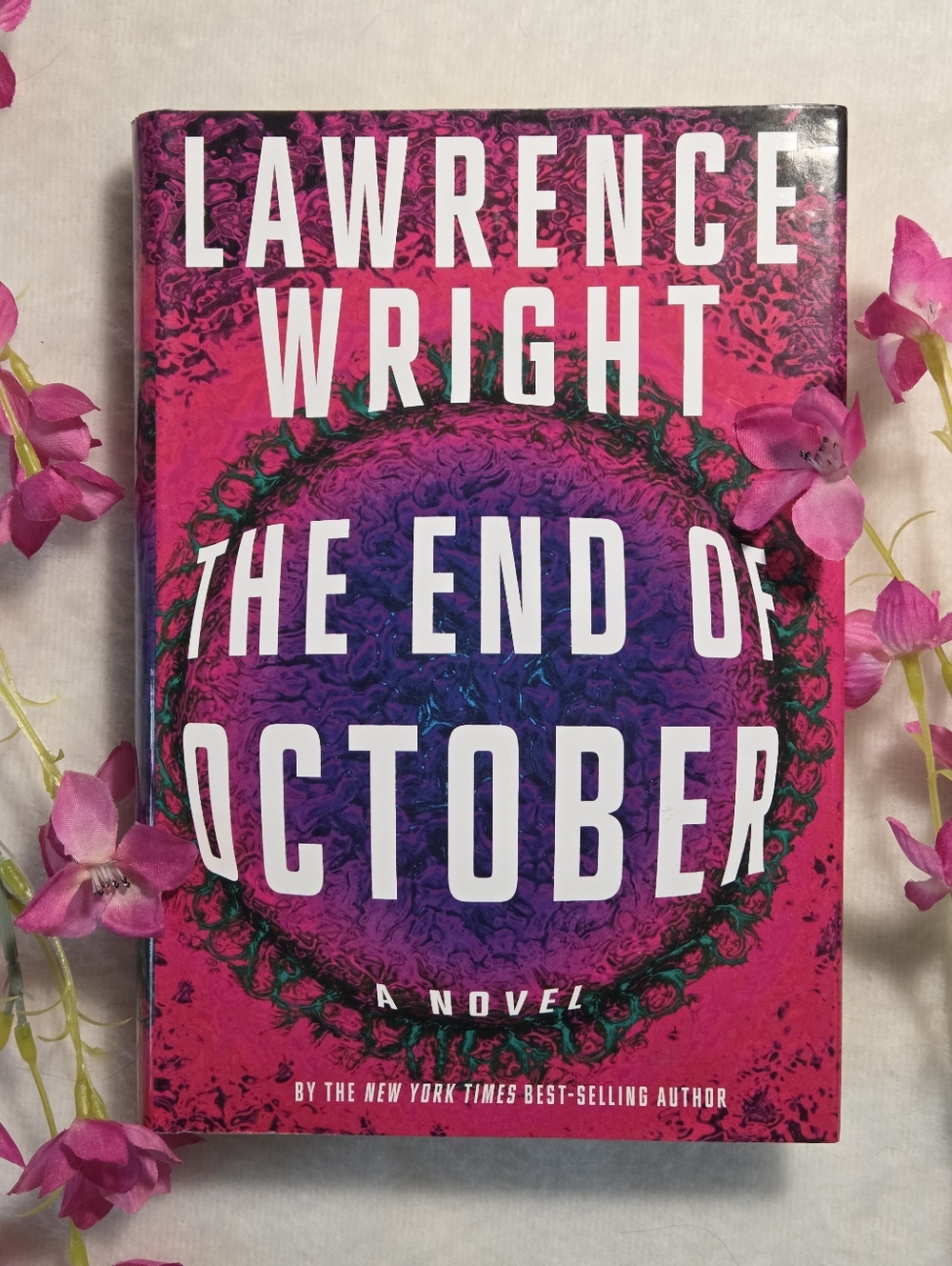 📕The End of October by Lawrence Wright Hardcover Book